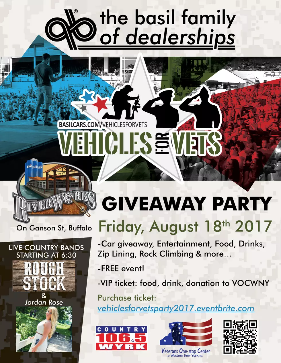 Basil&#8217;s Vehicles for Vets Giveaway Party